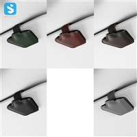 Portable car visor glass holder